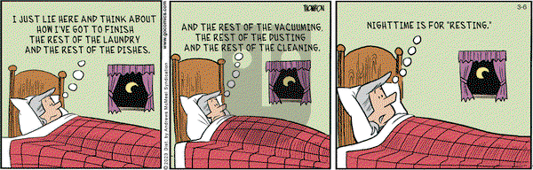 Grand Avenue on Monday March 6, 2023 Comic Strip