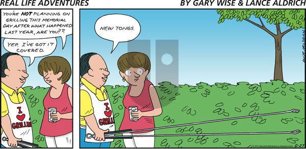 Real Life Adventures - Sunday May 27, 2012 Comic Strip
