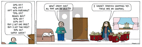Cathy Classics on Friday December 4, 2009 Comic Strip
