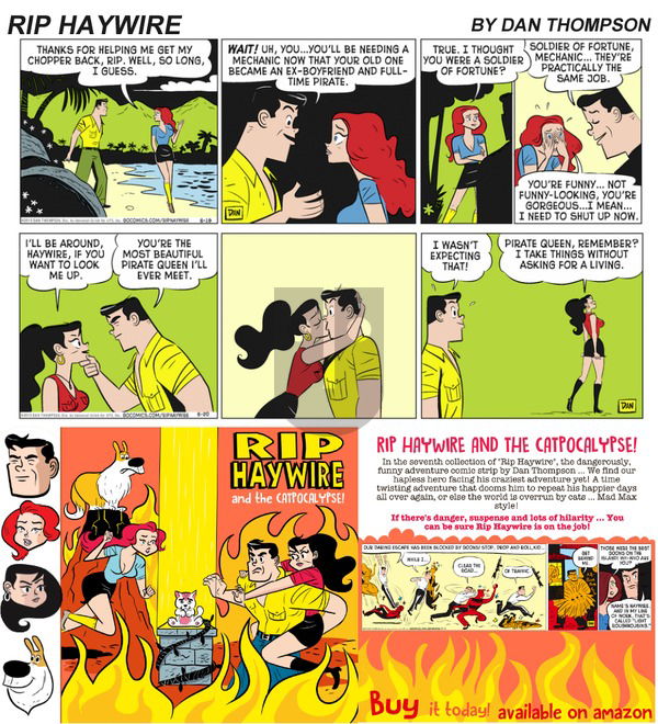 Rip Haywire on Sunday August 27, 2017 Comic Strip