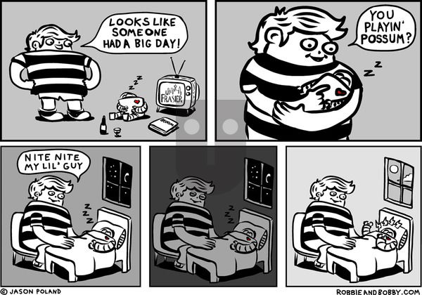 Robbie and Bobby on Sunday March 30, 2025 Comic Strip