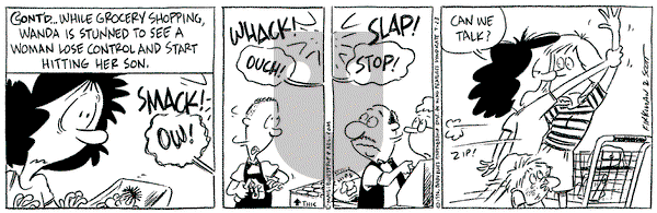 Baby Blues on Tuesday July 23, 1996 Comic Strip