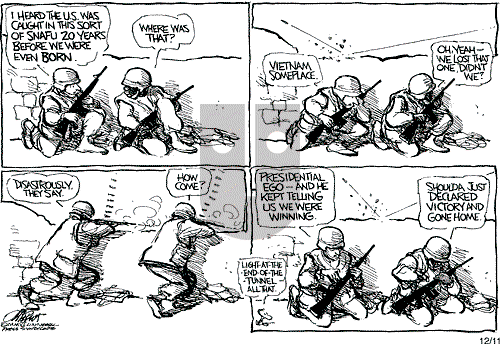 Pat Oliphant on Monday December 11, 2006 Comic Strip