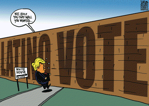 Lalo Alcaraz on Monday November 7, 2016 Comic Strip