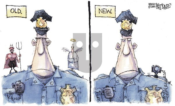 Matt Davies on Sunday December 7, 2014 Comic Strip