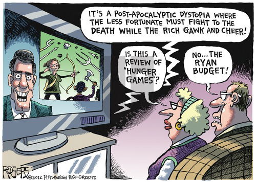 Rob Rogers on Sunday April 1, 2012 Comic Strip