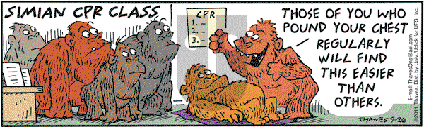 Frank and Ernest on Monday September 26, 2011 Comic Strip