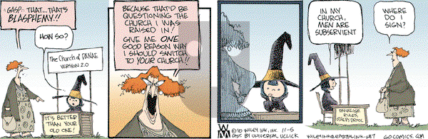 Non Sequitur - Friday November 5, 2010 Comic Strip