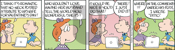 Drabble on Tuesday February 14, 2017 Comic Strip