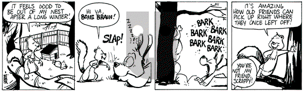 Buckles on Monday April 14, 2025 Comic Strip