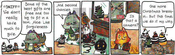 Breaking Cat News on Monday December 24, 2018 Comic Strip