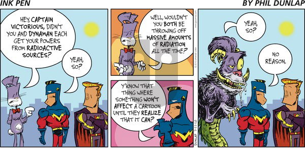 Ink Pen on Sunday July 11, 2010 Comic Strip
