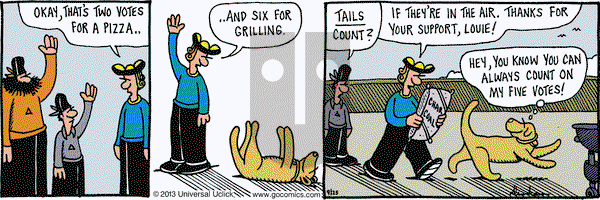 Overboard on Wednesday September 25, 2013 Comic Strip