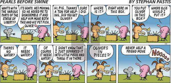 Pearls Before Swine on Sunday January 22, 2017 Comic Strip