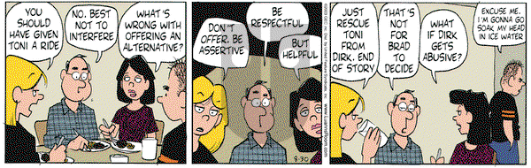 Luann on Saturday August 30, 2003 Comic Strip