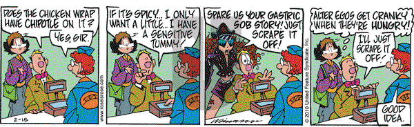Rose is Rose on Monday February 15, 2010 Comic Strip