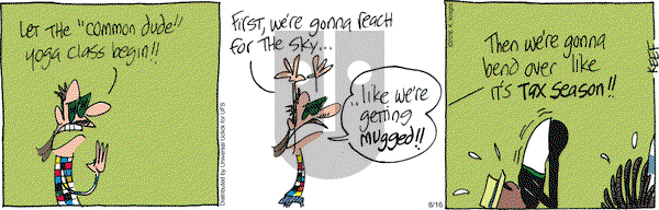 The Knight Life on Tuesday August 16, 2016 Comic Strip