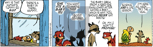 Over the Hedge on Monday October 5, 2009 Comic Strip