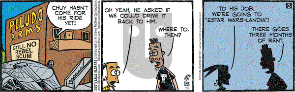 La Cucaracha on Monday July 1, 2019 Comic Strip