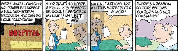 Drabble on Friday February 13, 2015 Comic Strip