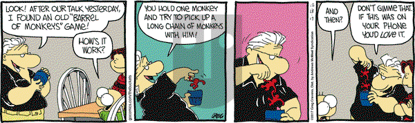 The Buckets on Wednesday December 13, 2017 Comic Strip