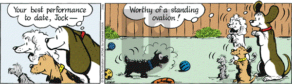 Fred Basset on Saturday July 16, 2016 Comic Strip