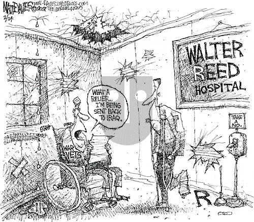 Matt Davies on Monday February 26, 2007 Comic Strip