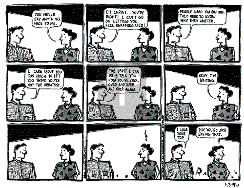 Ted Rall on Thursday February 26, 1998 Comic Strip