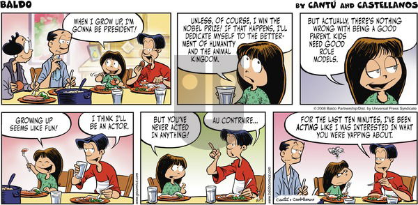 Baldo on Sunday August 17, 2008 Comic Strip