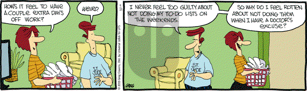 The Buckets on Saturday April 25, 2015 Comic Strip