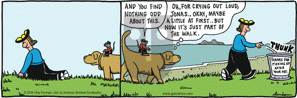 Overboard on Wednesday October 17, 2018 Comic Strip