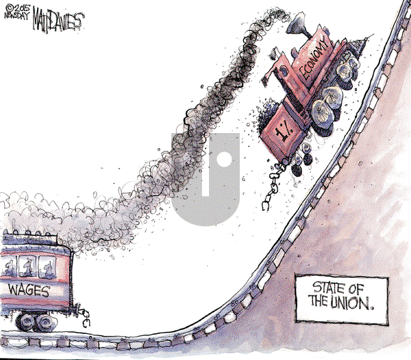 Matt Davies on Wednesday January 21, 2015 Comic Strip