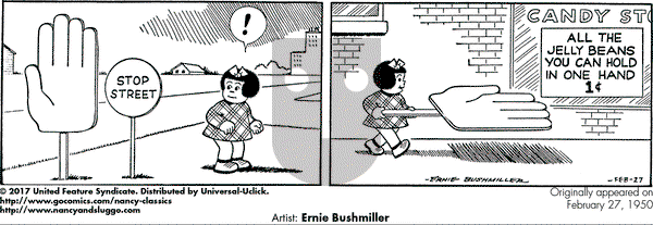Nancy Classics on Monday February 27, 2017 Comic Strip
