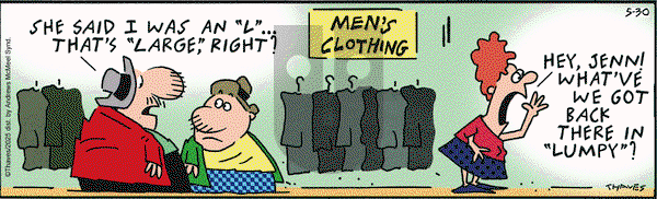 Frank and Ernest on Friday May 30, 2025 Comic Strip
