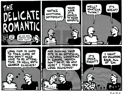 Ted Rall on Saturday August 23, 1997 Comic Strip