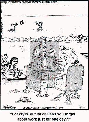 Close to Home - Friday April 17, 2009 Comic Strip