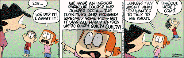Baby Blues on Thursday March 25, 2021 Comic Strip