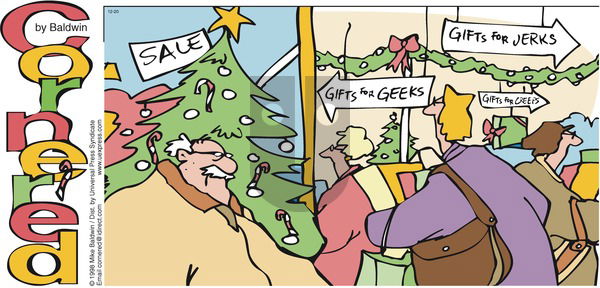 Cornered on Sunday December 20, 1998 Comic Strip