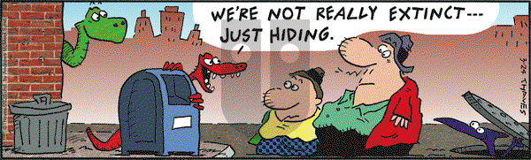 Frank and Ernest on Monday March 24, 2025 Comic Strip