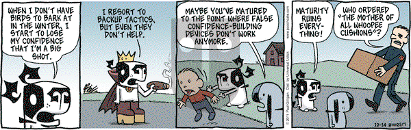 Pooch Cafe on Wednesday December 14, 2011 Comic Strip