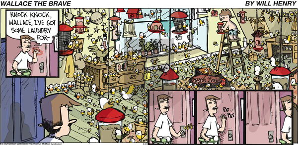 Wallace the Brave on Sunday August 23, 2020 Comic Strip