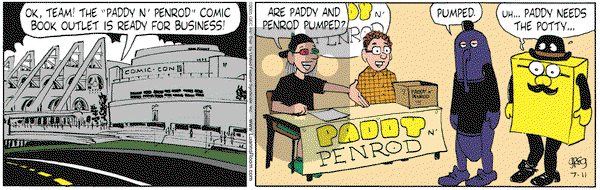 Luann - Monday July 11, 2005 Comic Strip
