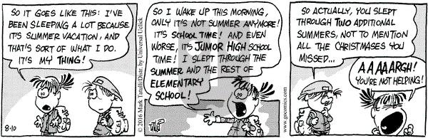 Heart of the City on Wednesday August 10, 2016 Comic Strip