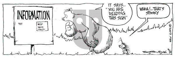 The Grizzwells on Tuesday September 18, 2007 Comic Strip