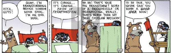 Get Fuzzy on Saturday November 20, 2010 Comic Strip