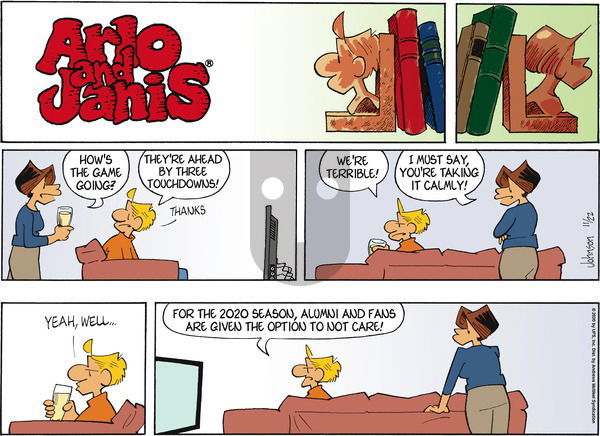 Arlo and Janis on Sunday November 22, 2020 Comic Strip