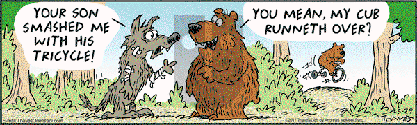 Frank and Ernest on Monday May 29, 2017 Comic Strip