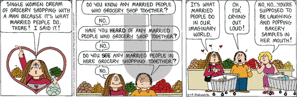Cathy Classics on Thursday June 19, 2003 Comic Strip