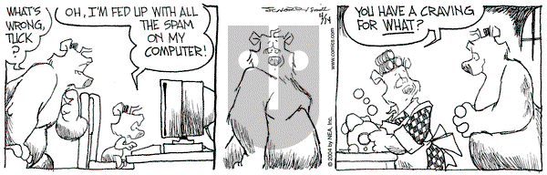 The Grizzwells - Wednesday April 14, 2004 Comic Strip