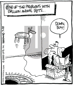 Reality Check on Monday July 24, 2000 Comic Strip